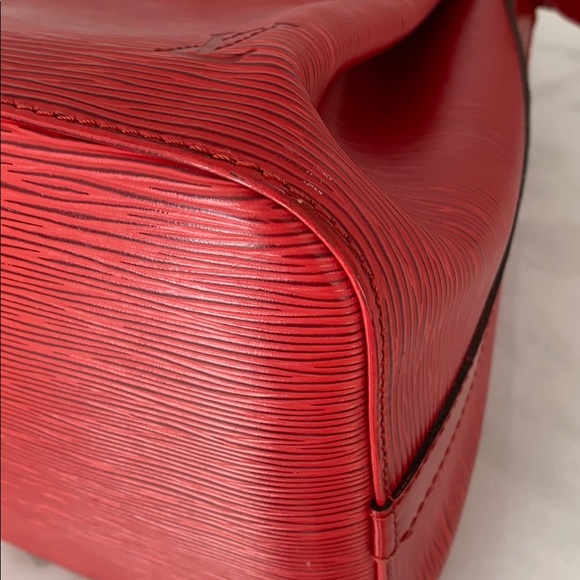 ❤️ LOUIS VUITTON Epi Noe Castillan Red ❤️ - Picture 9 of 14